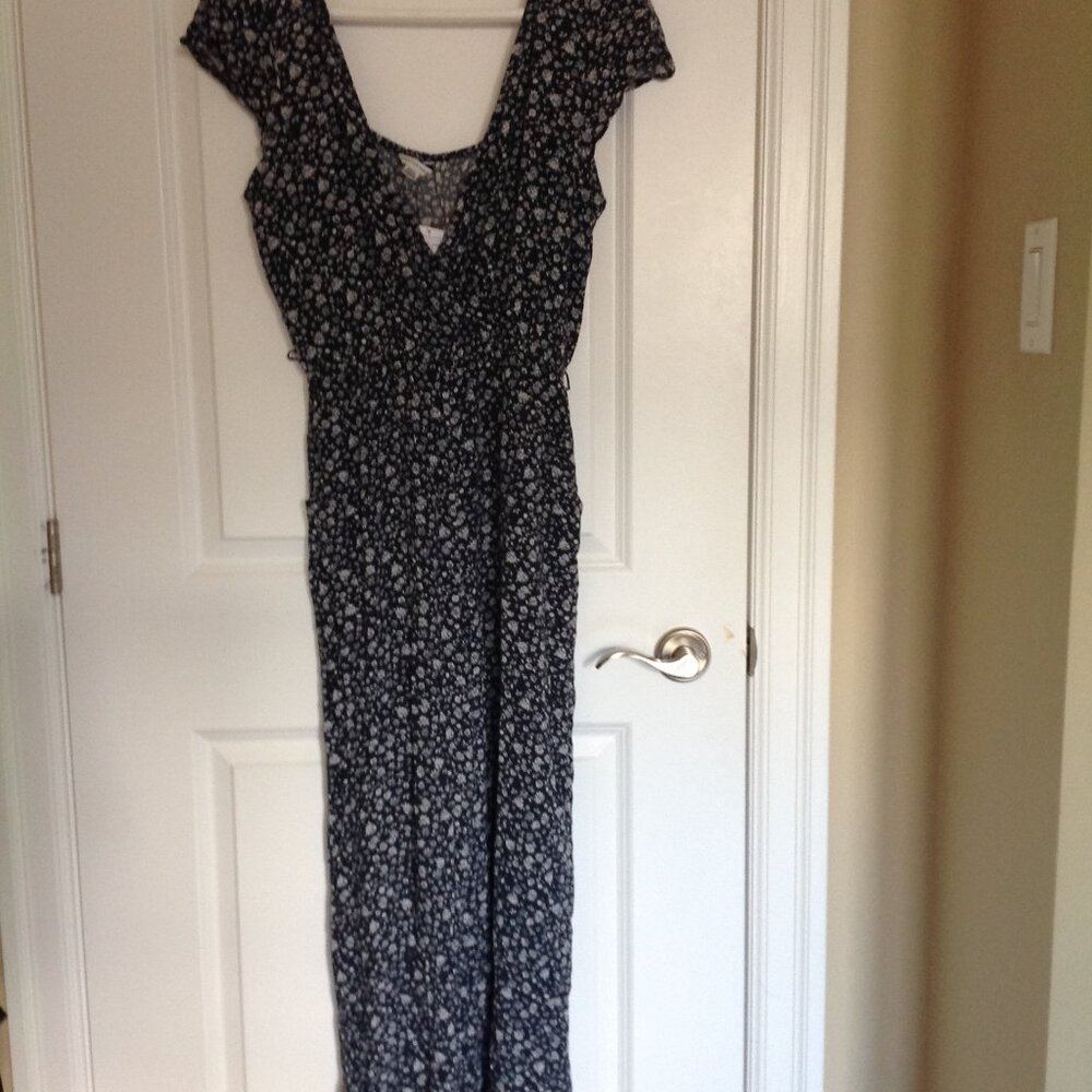 Floral Jumpsuit Jumper with pockets